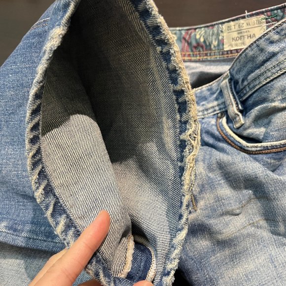 Diesel Koffha Bootcut Button Fly Made in Italy Jeans - Men's Size 29 X 29 - Picture 10 of 14